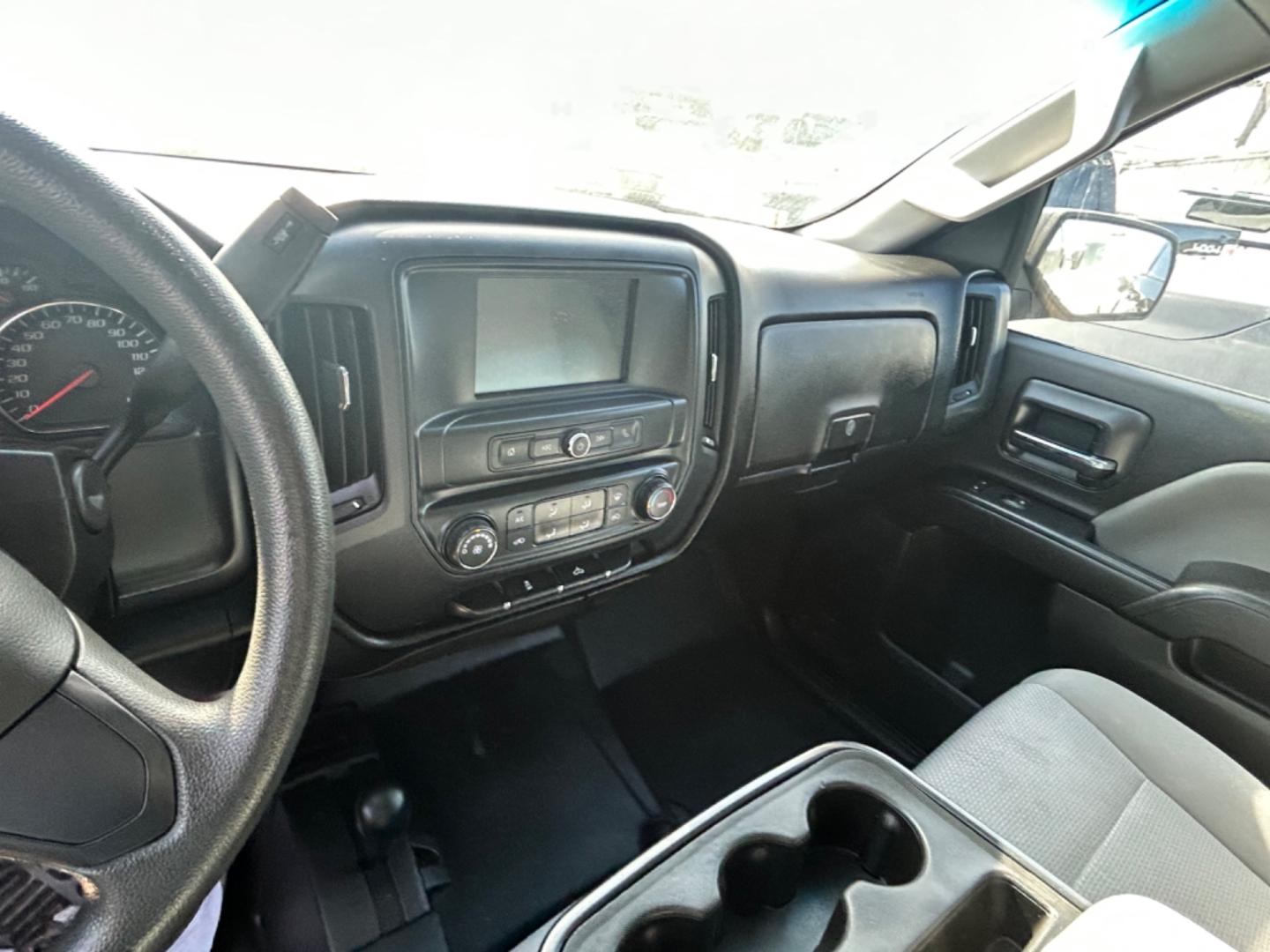 2018 Black Chevrolet Silverado 1500 LS Crew Cab Long Box 4WD (3GCUKNEC6JG) with an 5.3L V8 OHV 16V engine, 6A transmission, located at 1687 Business 35 S, New Braunfels, TX, 78130, (830) 625-7159, 29.655487, -98.051491 - Photo#14